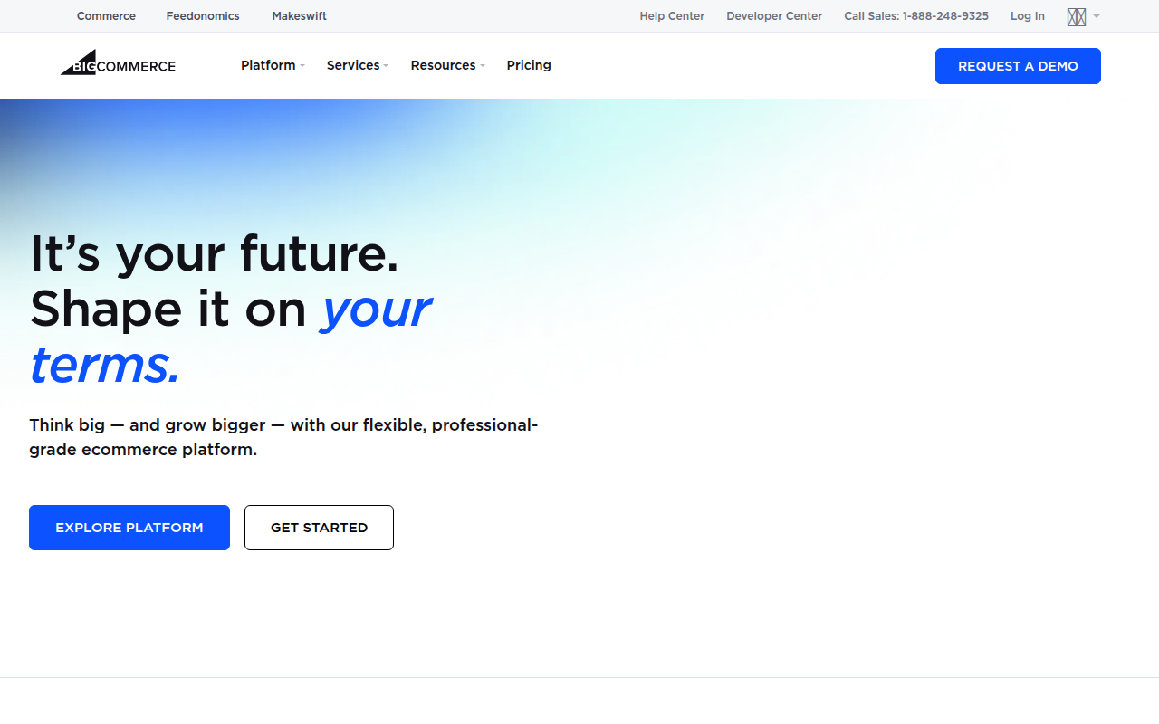 Shape Your Future On Your Terms | BigCommerce
